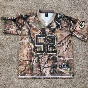 NFL Kids Camo Jersey with Black and Gold Accents